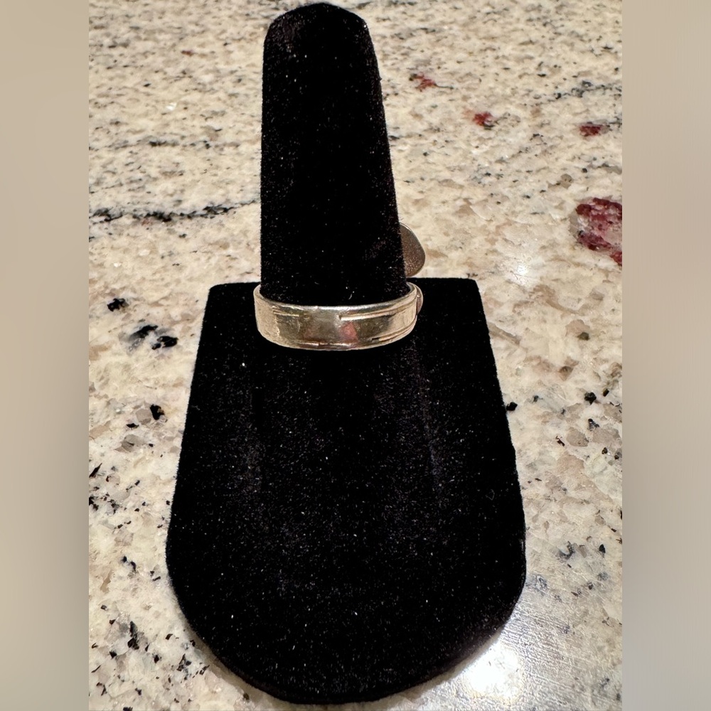 Silver Flower Ring - image 3